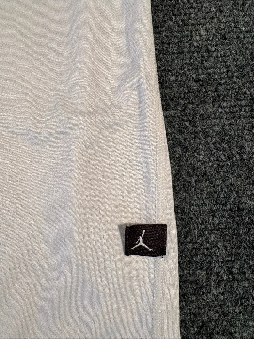 Jordan Men's Large White Dri-FIT Jumpman Athletic Performance T-Shirt